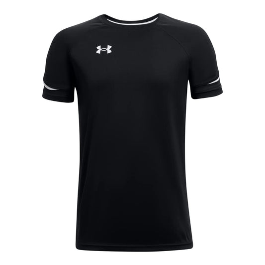 Under Armour Boys' Golazo 3.0 Jersey, Black (001)/White, Youth Large