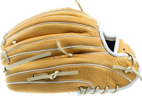MARUCCI Acadia M Type V2 45A3 Baseball Glove, 12.00", H-Web, Right Hand Throw, MESA/Camel