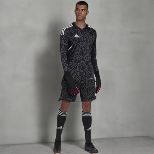 adidas Condivo 22 Mens Goalkeeper Soccer Jersey, Black Large