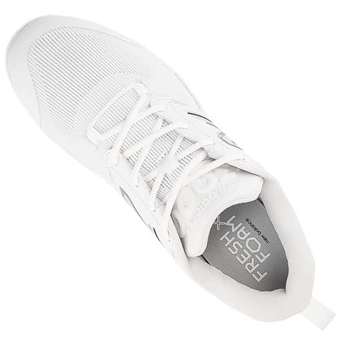 New Balance Men's Fresh Foam 3000 V6 Molded Baseball Shoe, White/White, 14