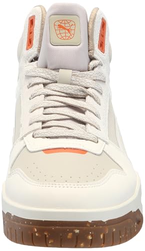 PUMA Men's RBD Tech Mid Shoes, Desert Dust-Frosted Ivory-Maple Syrup, 9.5