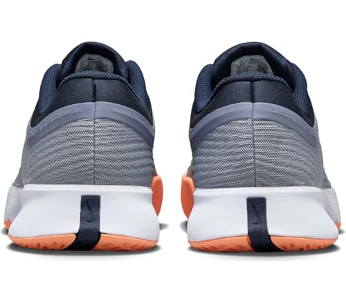 Nike Vapor Pro 3 Men's Clay Court Tennis Shoes (HQ6034-400, Ashen Slate/Obsidian/Light Armory Blue/Football Grey) Size 10.5