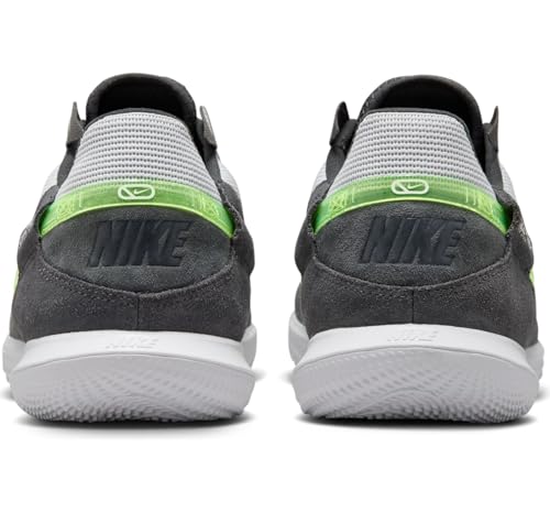 Nike Streetgato Low-Top Soccer Shoes (DC8466-012, Black/Volt) Size 10.5