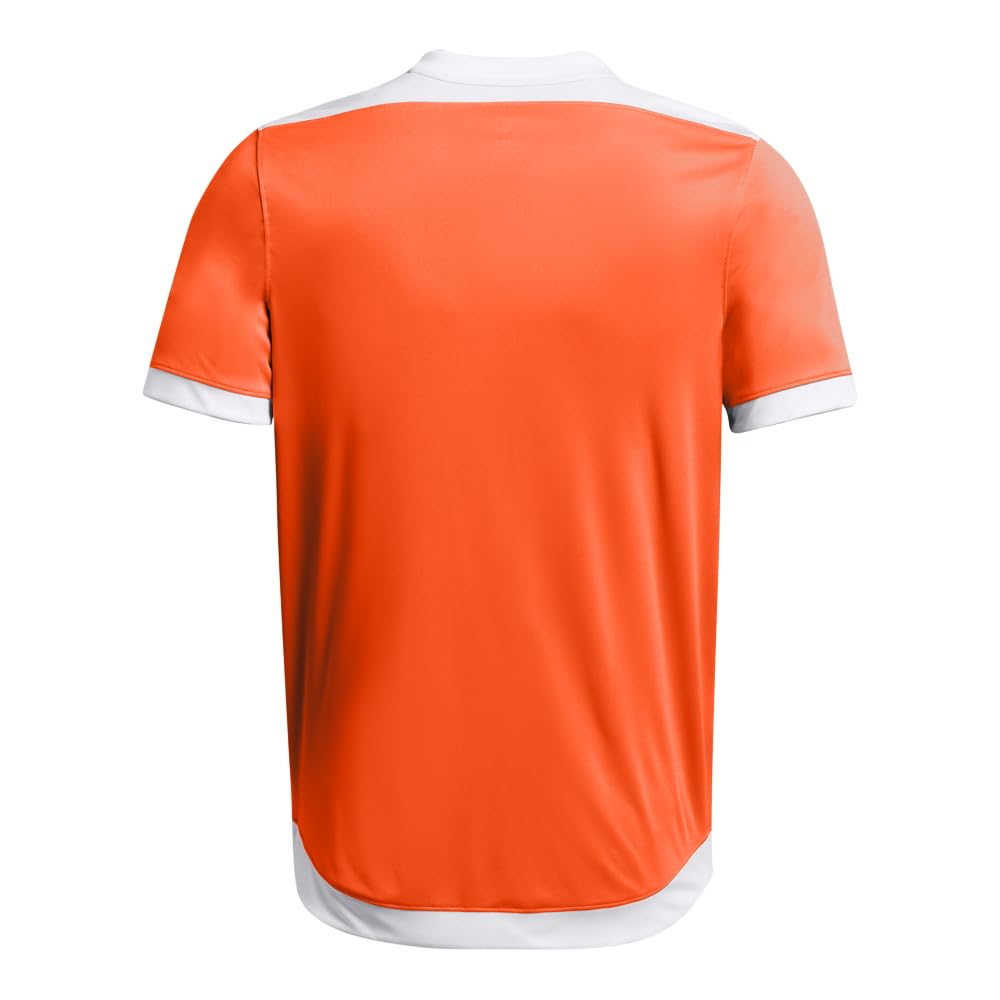 Under Armour Men's Maquina 3.0 Jersey, (800) Team Orange / / White, Large