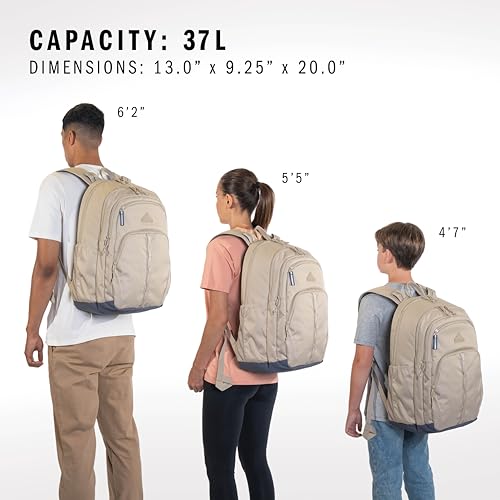 adidas Prime Backpack for Work, Travel Bag for Women and Men with Padded Compartment for Laptop, Two Tone White/Black/2, One Size