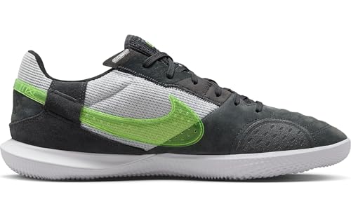 Nike Streetgato Low-Top Soccer Shoes (DC8466-012, Black/Volt) Size 10.5