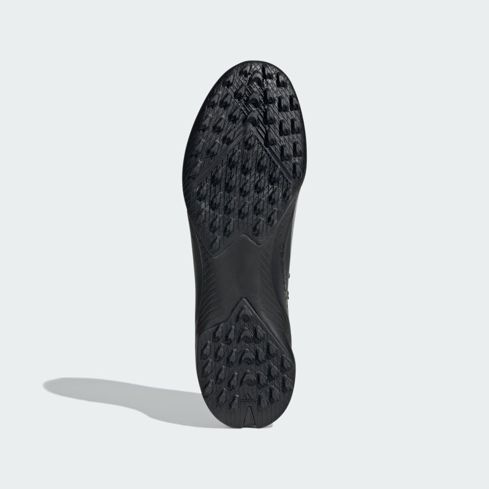 adidas Unisex X Crazyfast.3 Turf Sneaker, Core Black/Core Black/Core Black, 8.5 US Men