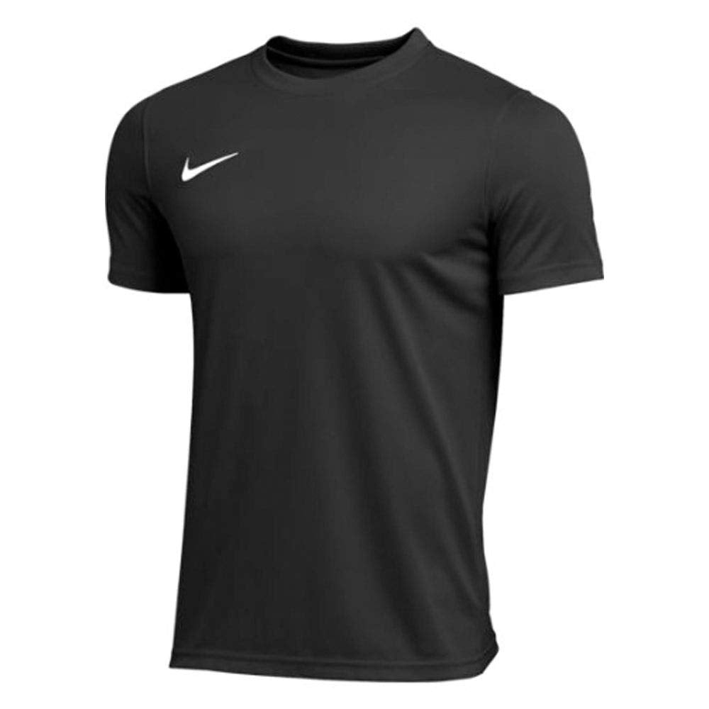 Nike Youth Park VII Short Sleeve Jersey, BV6742-010 (Black/White, X-Large)