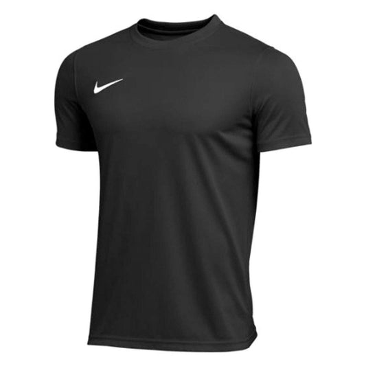 Nike Youth Park VII Short Sleeve Jersey, BV6742-010 (Black/White, X-Large)