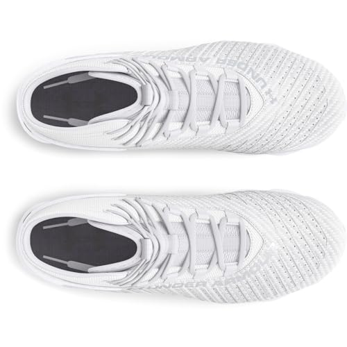Under Armour Men's Highlight Franchise RM 2.0, (100) White/White/Metallic Silver, 6.5, US