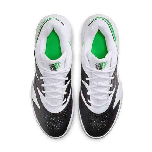 Nike Men's Tennis Shoes, White Poison Green Black, 12
