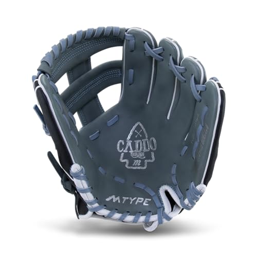 MARUCCI Youth Caddo Fastpitch Glove Series, 11" Single Post Right Hand Throw