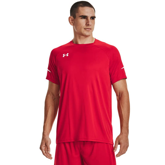 Under Armour Men's Golazo 3.0 Jersey, Red (600)/White, Large