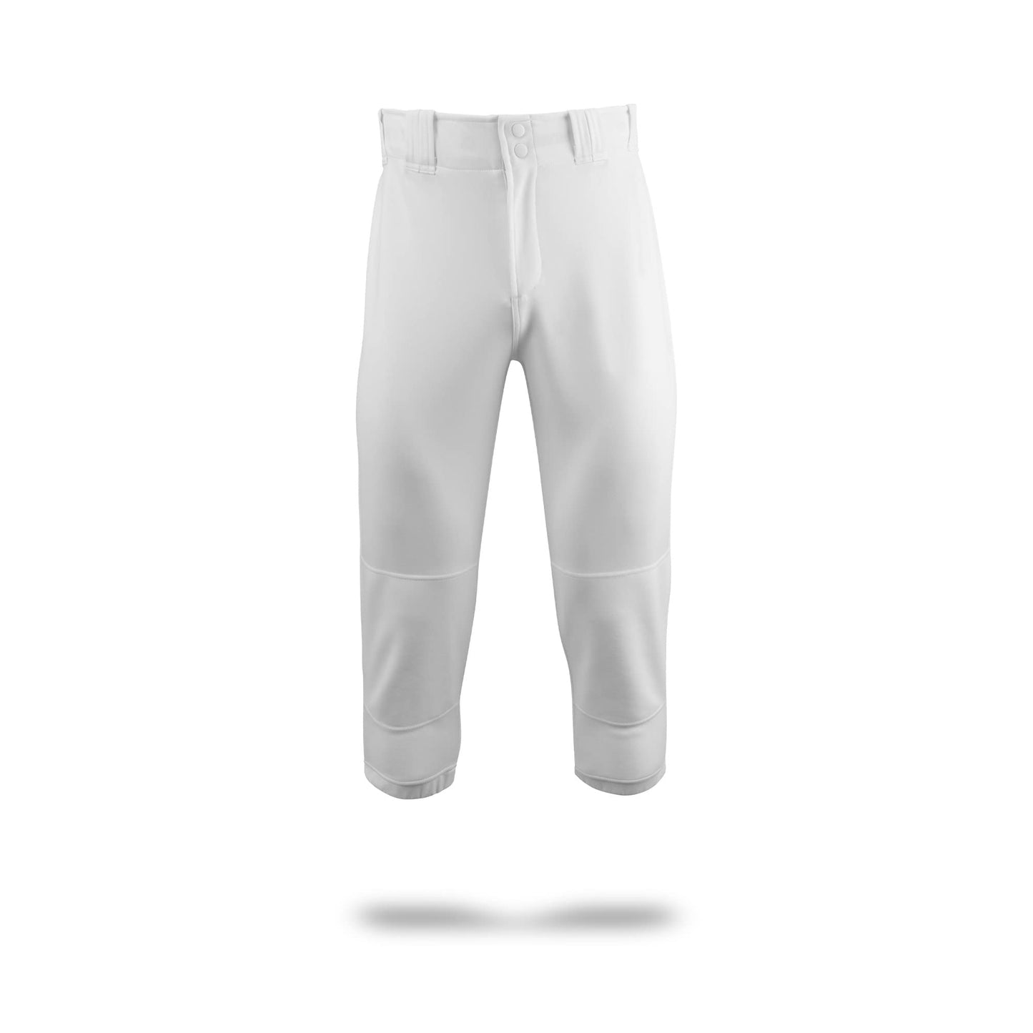 MARUCCI Adult EXCEL Double-Knit TWEENER Baseball Pant, White, Adult Medium