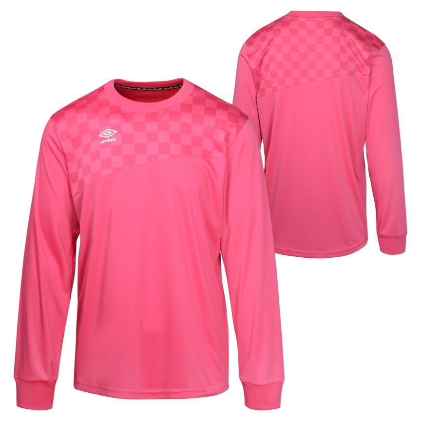 Umbro Men's Adult Check Goalkeeper Jersey, Azalea Pink