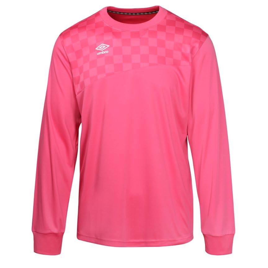 Umbro Men's Adult Check Goalkeeper Jersey, Azalea Pink