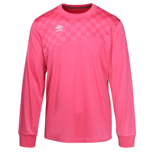 Umbro Men's Adult Check Goalkeeper Jersey, Azalea Pink
