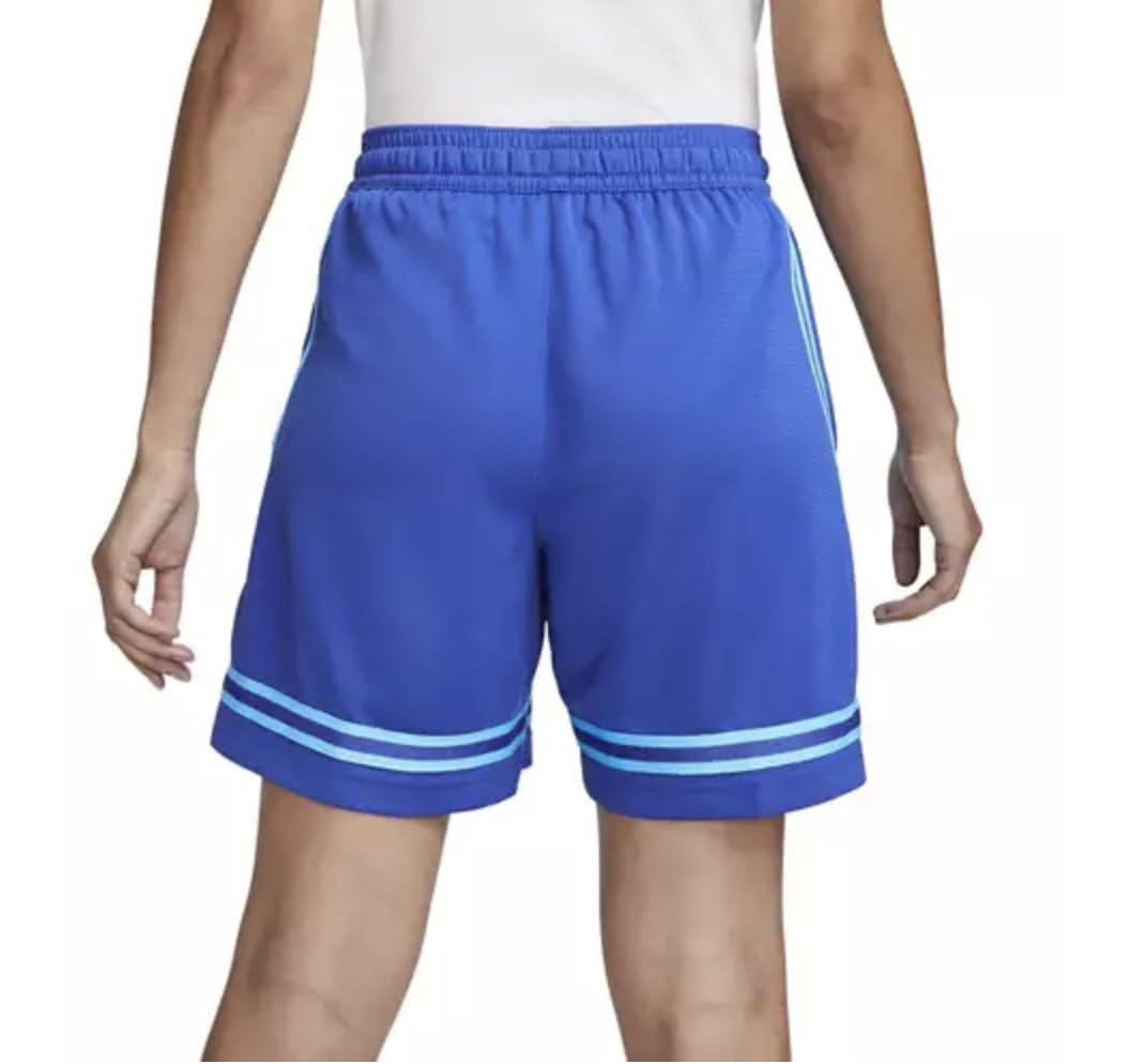 Nike Dri-FIT Fly Crossover Women's Basketball Shorts (US, Alpha, Medium, Regular, Regular, Royal Blue 480)