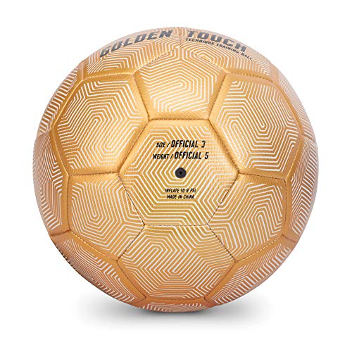 SKLZ Golden Touch Weighted Soccer Technique Training Ball, Size 3 Weight 5