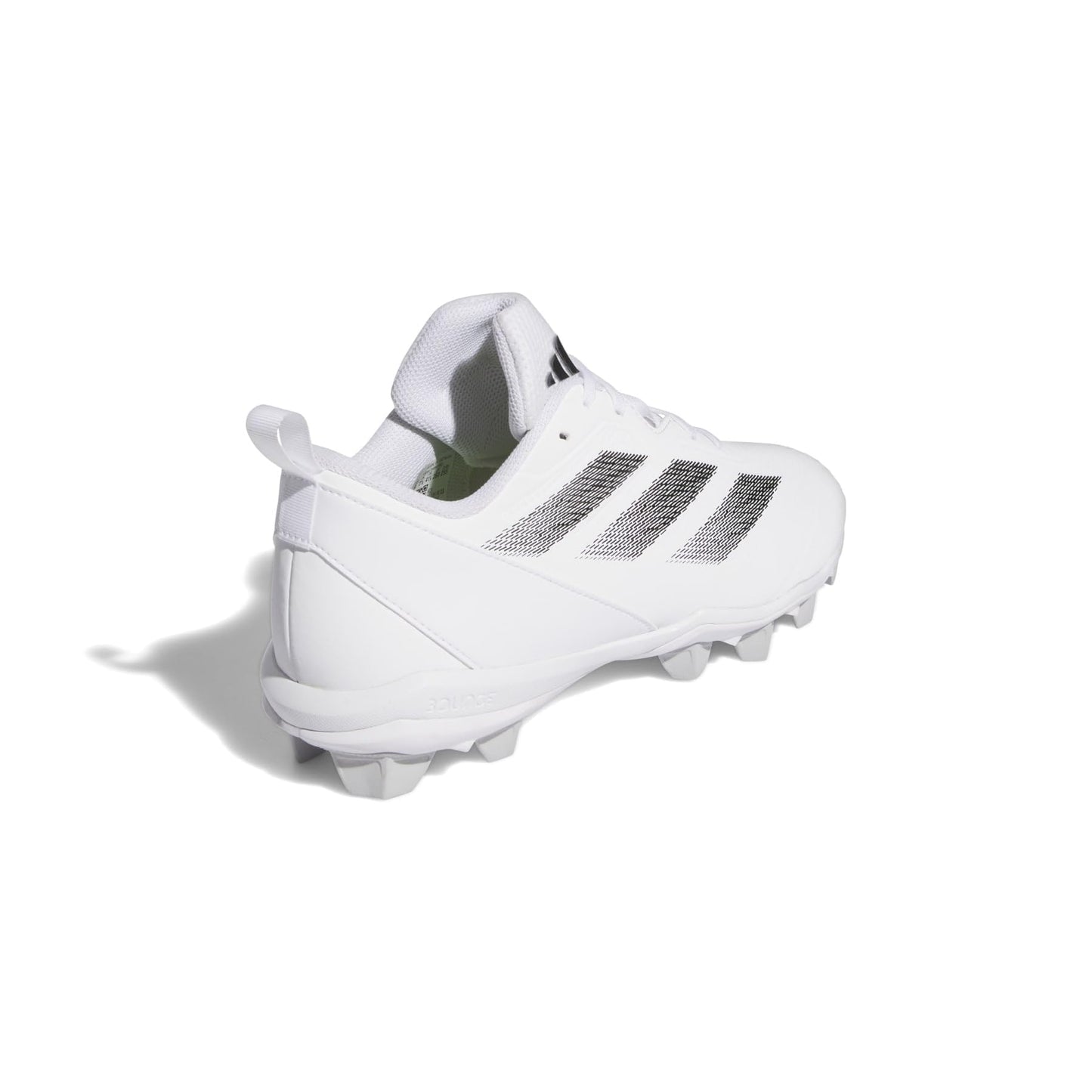 adidas Women's Adizero Instinct Molded Softball Sneaker, White/Black/Team Light Grey, 11