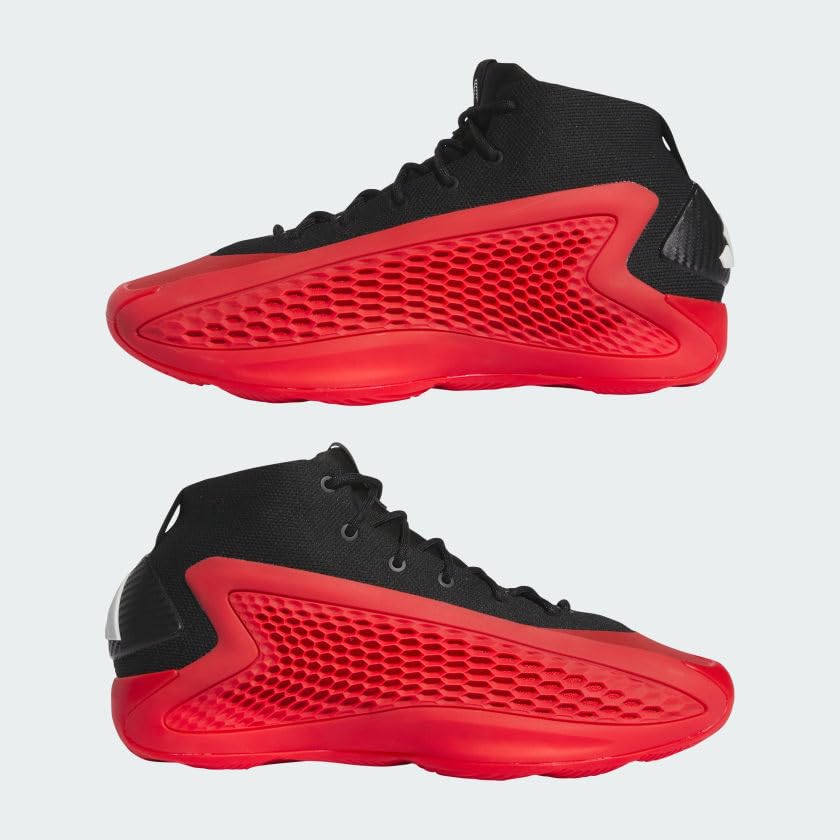 Anthony Edwards 1 Pure Ruby Mid Basketball Shoes