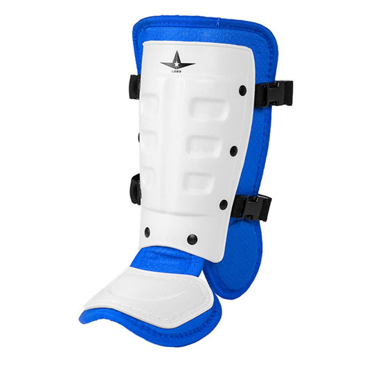 All-Star LGB3WH/RO Universal Batter's Ankle Guard WH/RO