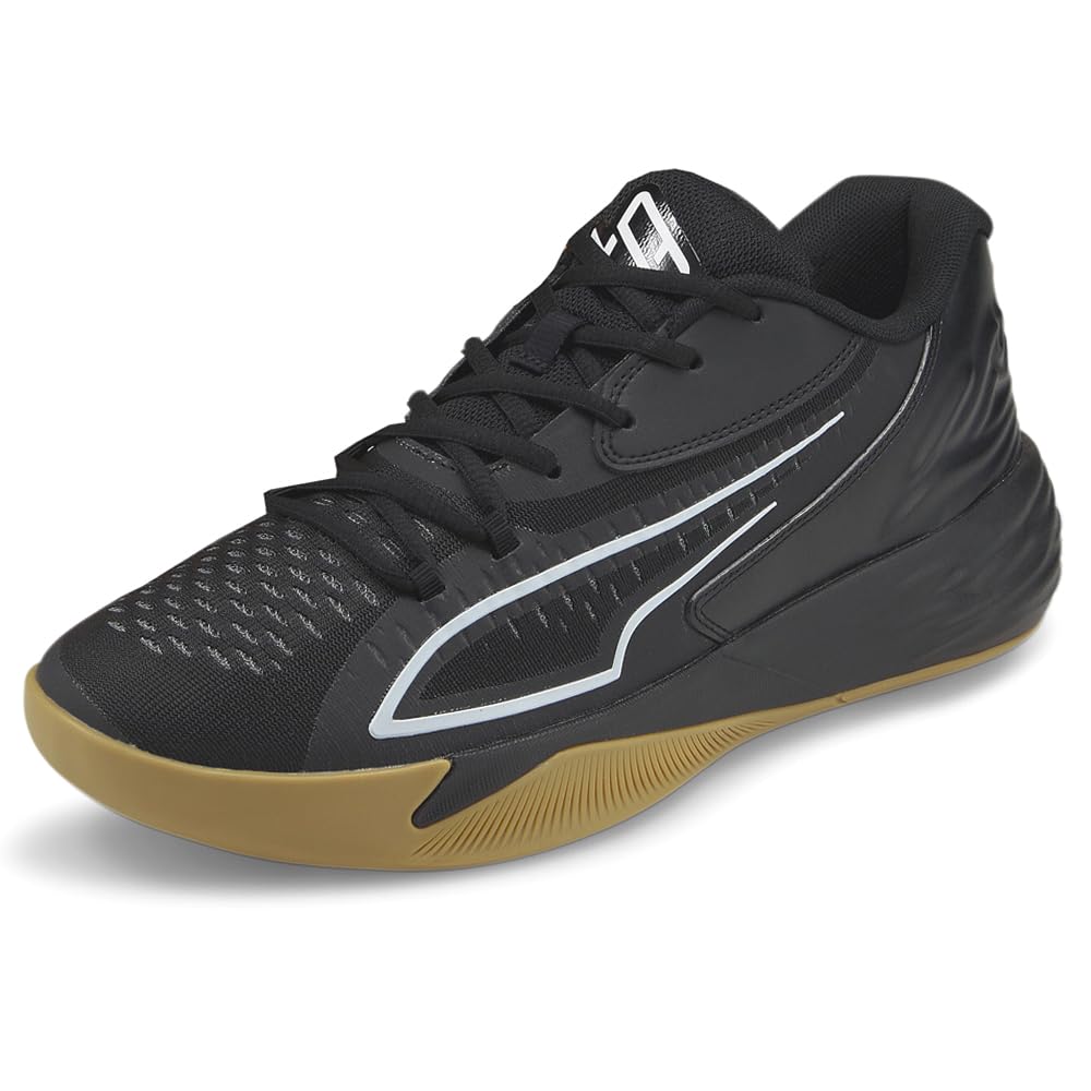 PUMA Womens Stewie 1 Team Basketball Sneakers Shoes Court - Black - Size 8.5 M
