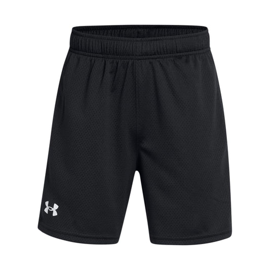 Under Armour Boys Tech Mesh Shorts, (001) Black / / White, Small