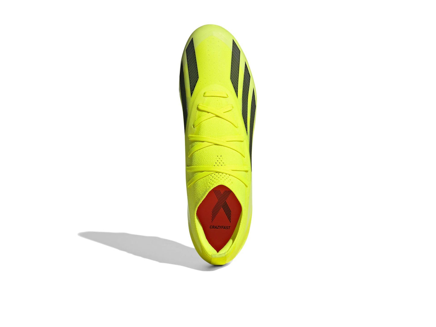 adidas Unisex X Crazyfast Pro Firm Ground Sneaker, Team Solar Yellow/Black/White, 6.5 US Men