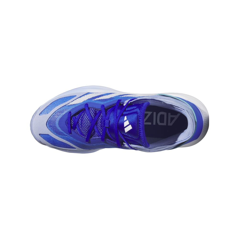 adidas Unisex Adizero Select 2.0 Basketball Sneaker, Lucid Blue/White/Blue Spark, 8 US Men
