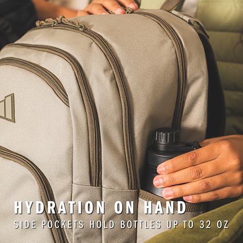 adidas Prime Backpack for Work, Travel Bag for Women and Men with Padded Compartment for Laptop, Two Tone White/Black/2, One Size