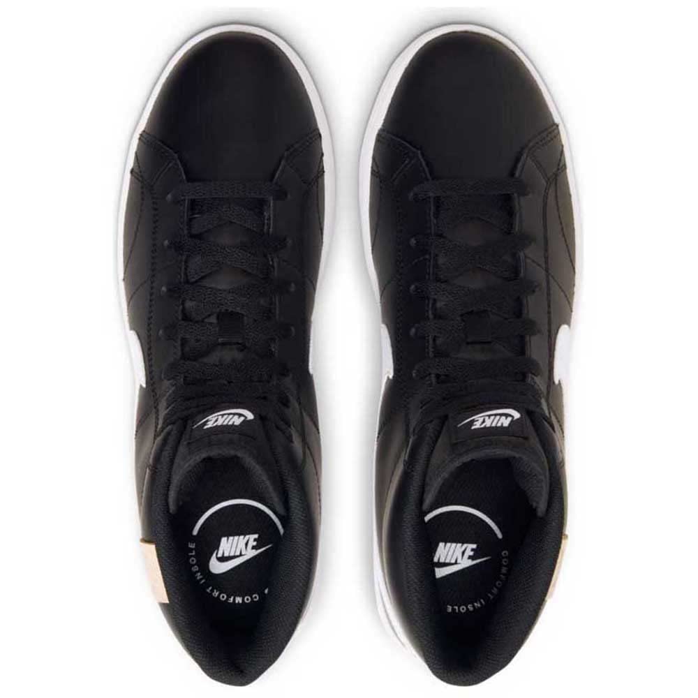 NIKE Men's Court Royale 2 MID Tennis Shoe, Black White Onyx, 11