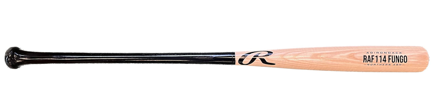 Rawlings | Wood FUNGO Training Bat | Baseball/Softball | Northern Ash | 35" | 2025 - Black/Natural