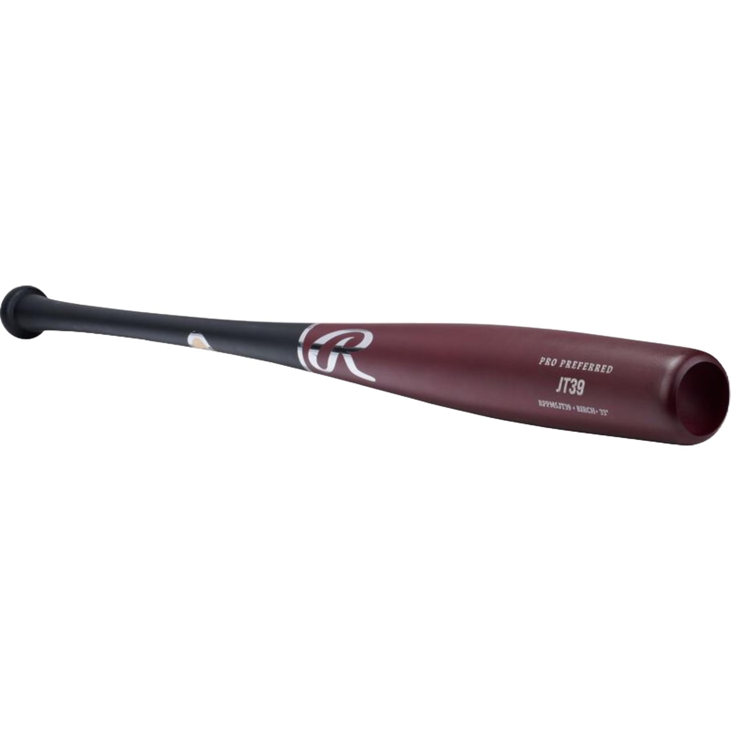 Rawlings | Torpedo Barrel JT39 Birch Wood Baseball Bat | Pro Preferred Collection | 34 inch