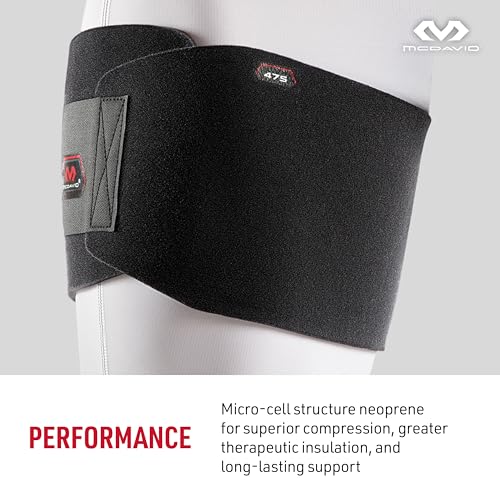 McDavid 475 Adjustable Groin Wrap , Black