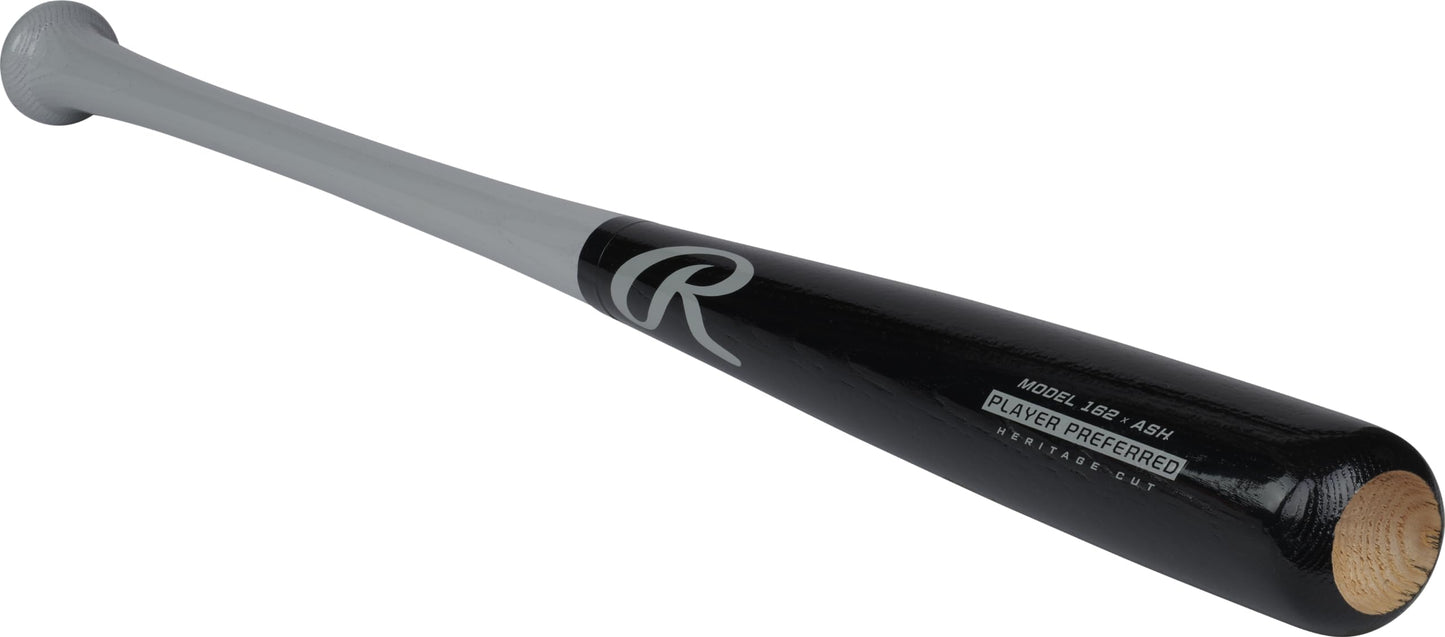 Rawlings | PLAYER PREFERRED Wood Baseball Bat | Youth - 162Y Profile | Ash - 29"