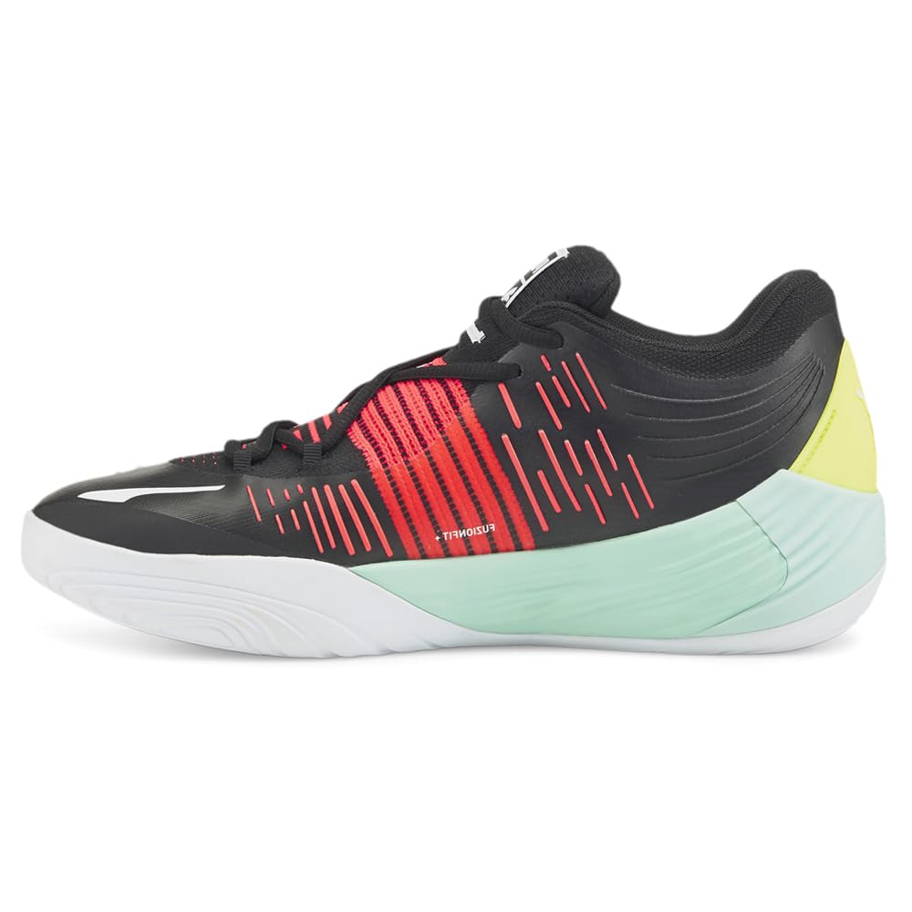 PUMA Mens Fusion Nitro Basketball Sneakers Shoes - Black - Size 12 M