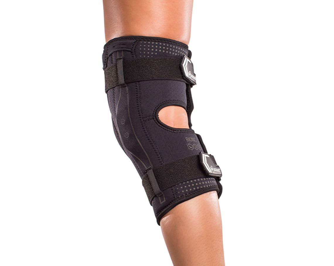 DonJoy Performance Bionic Knee Support Brace: Black, Medium