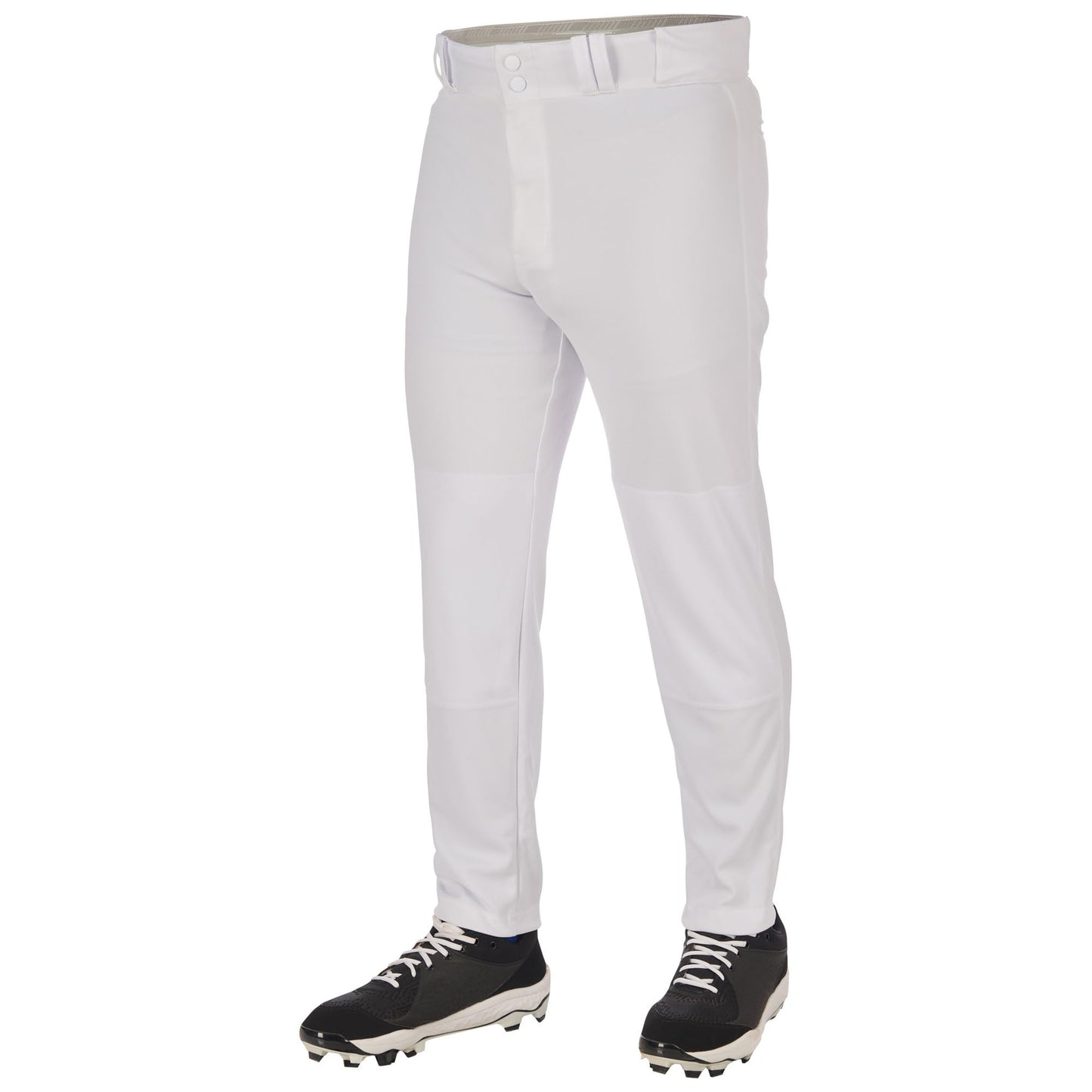 CHAMPRO Men's Standard Triple Crown 2.0 Tapered Bottom Baseball Pants, White