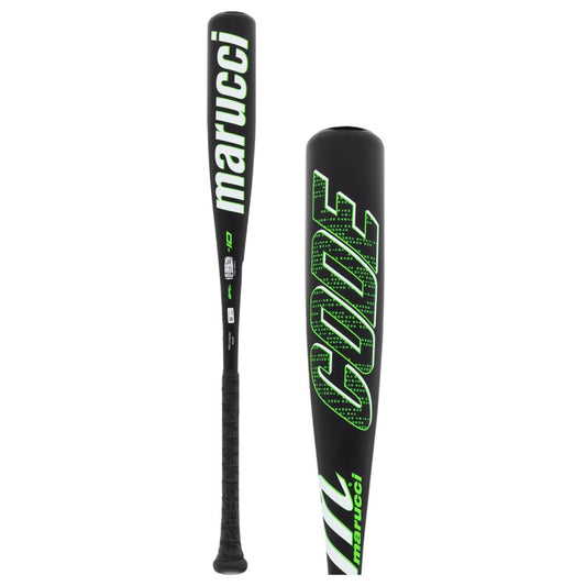 MARUCCI Code USSA Senior League Aluminum Baseball BAT, 2 3/4" Barrel, -10, 28"/18 oz.