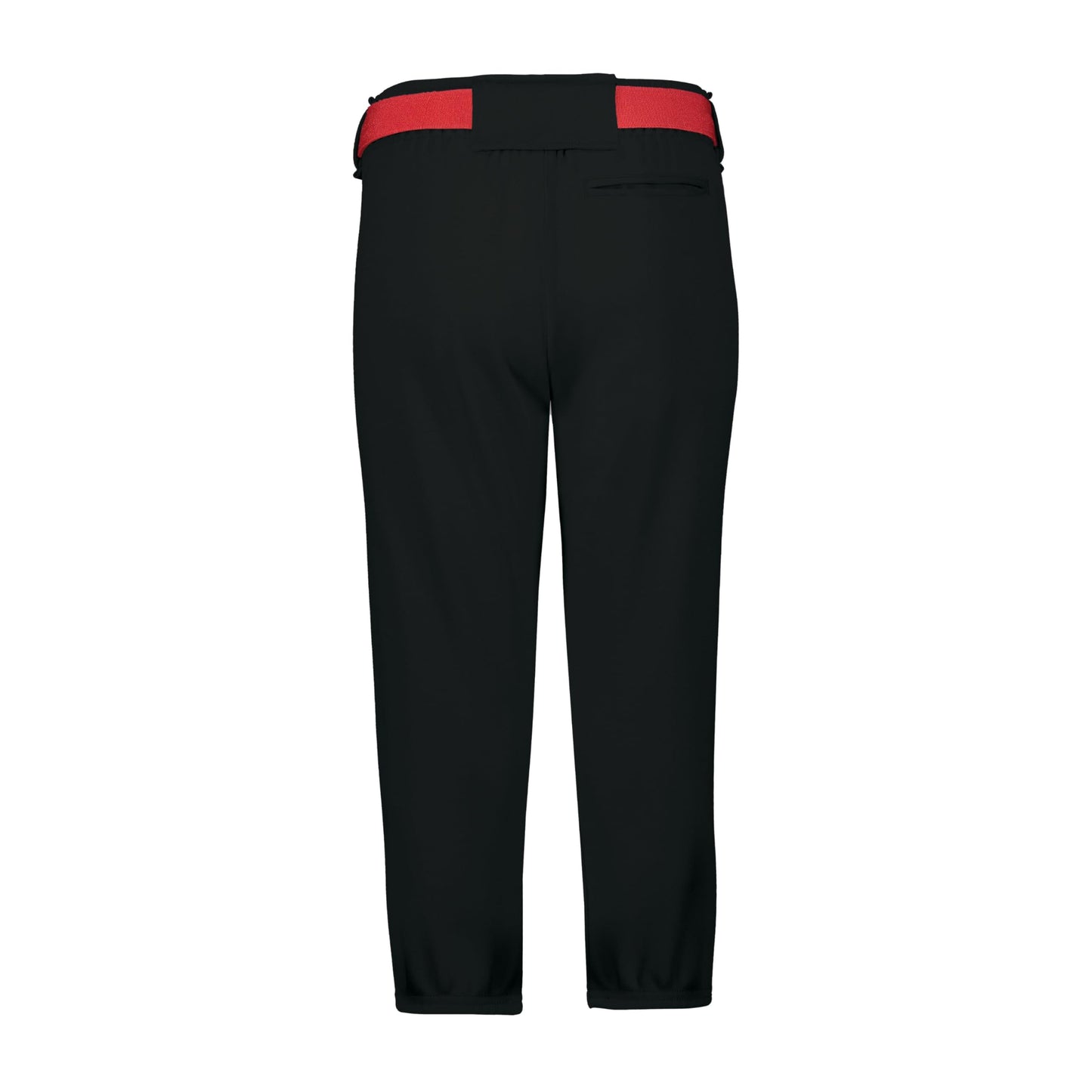Augusta Sportswear Men's Gamer Pull-Up Baseball Pants with Belt Loops: Dominate The Field in Style and Comfort, Black, Medium