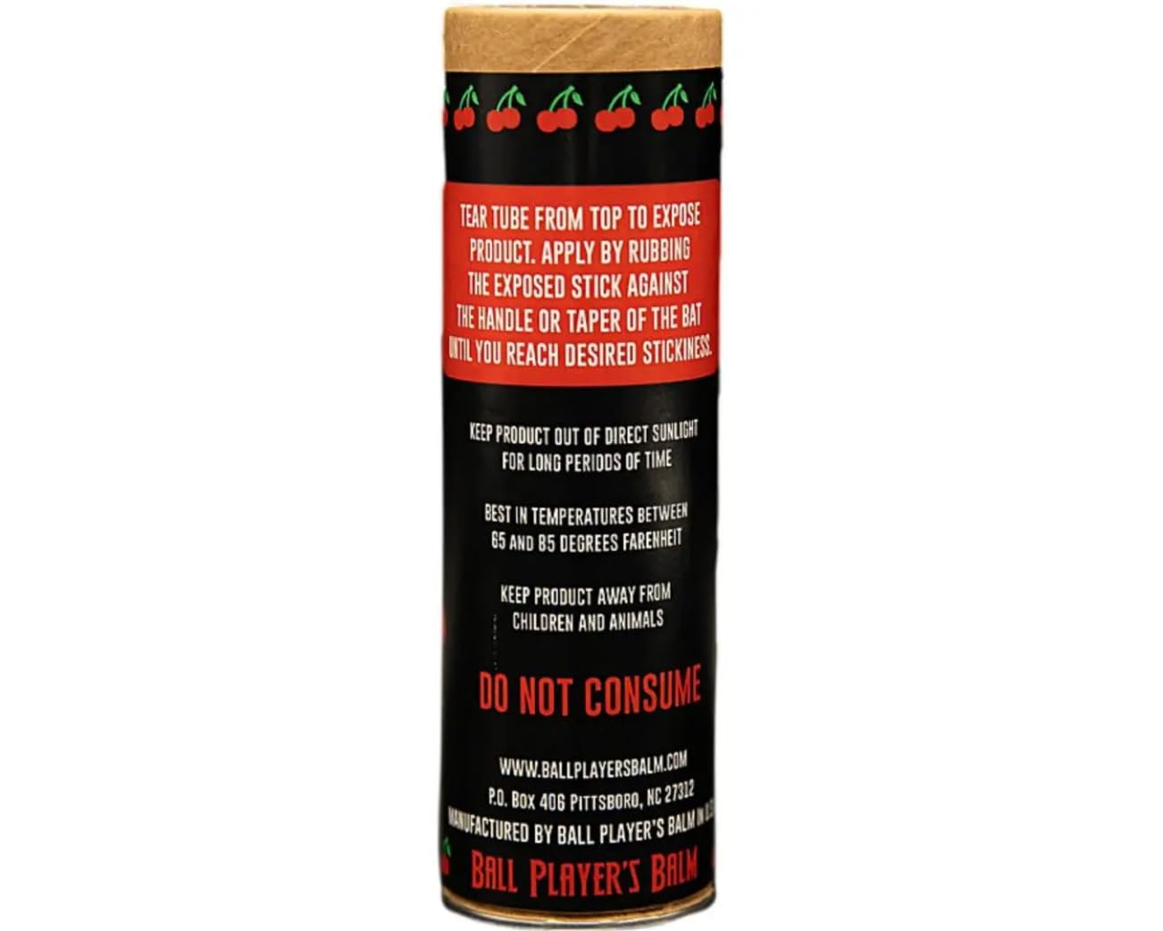 Ball Player's Balm - Cherry Scented Bat Tack