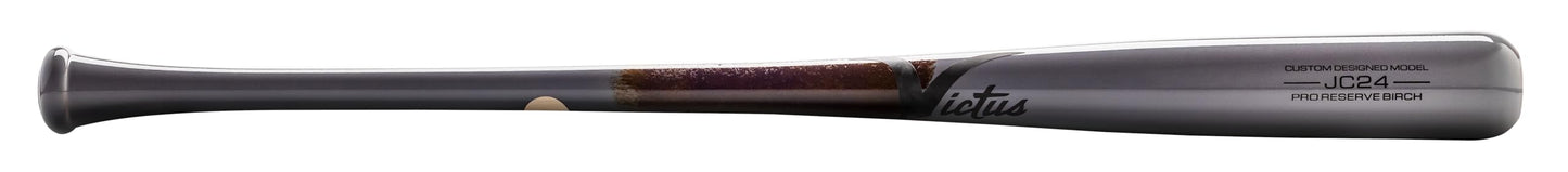 Victus JC24 Tar/Gloss Nardo Gray Adult Birch Wood BAT PRO Reserve, 33"