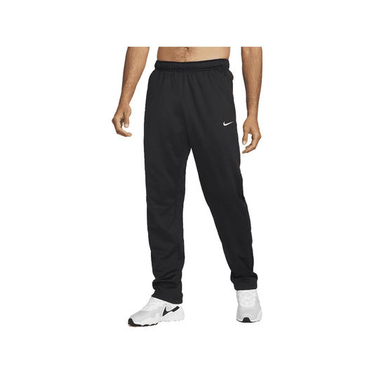 Nike Men's Therma Open Hem Fitness Pants, Black/Black/White