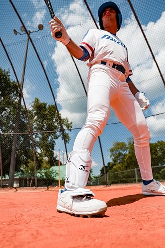 Mizuno Batter's Ankle Guard, White