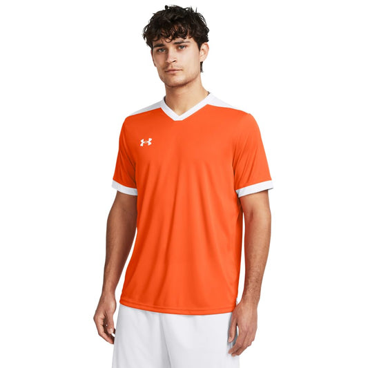 Under Armour Men's Maquina 3.0 Jersey, (800) Team Orange / / White, Large