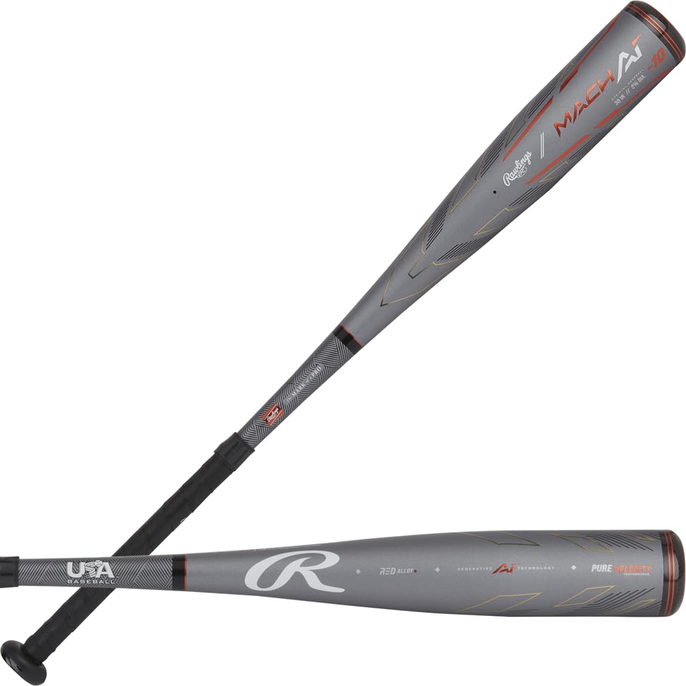 Rawlings | MACH AI Baseball Bat | USA | -10 | 2 5/8" Barrel | 29"