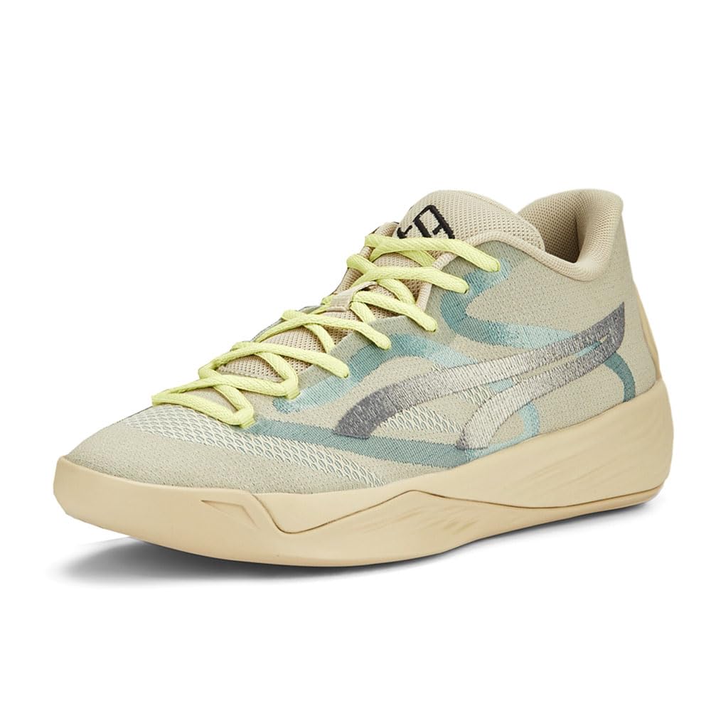 PUMA Womens Stewie 2 Earth Basketball Sneakers Shoes - Beige - Size 8 M