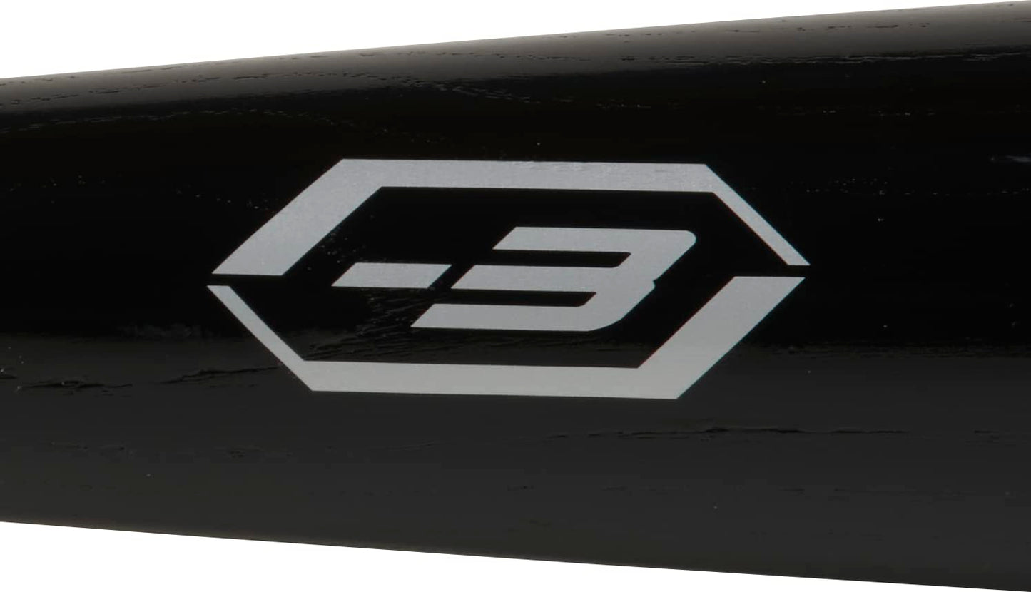 Rawlings | Player Preferred 318 Ash Wood Baseball Bat | 31 inch | Black/Grey