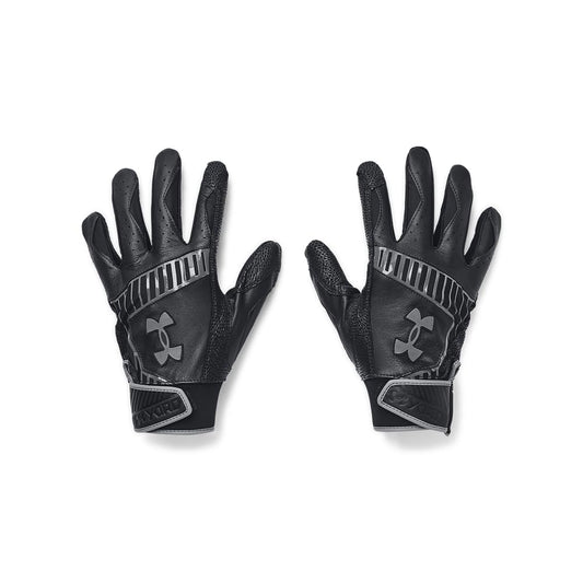 Under Armour Men's Yard 9 Baseball Gloves, (001) Black / / Pitch Gray, X-Large